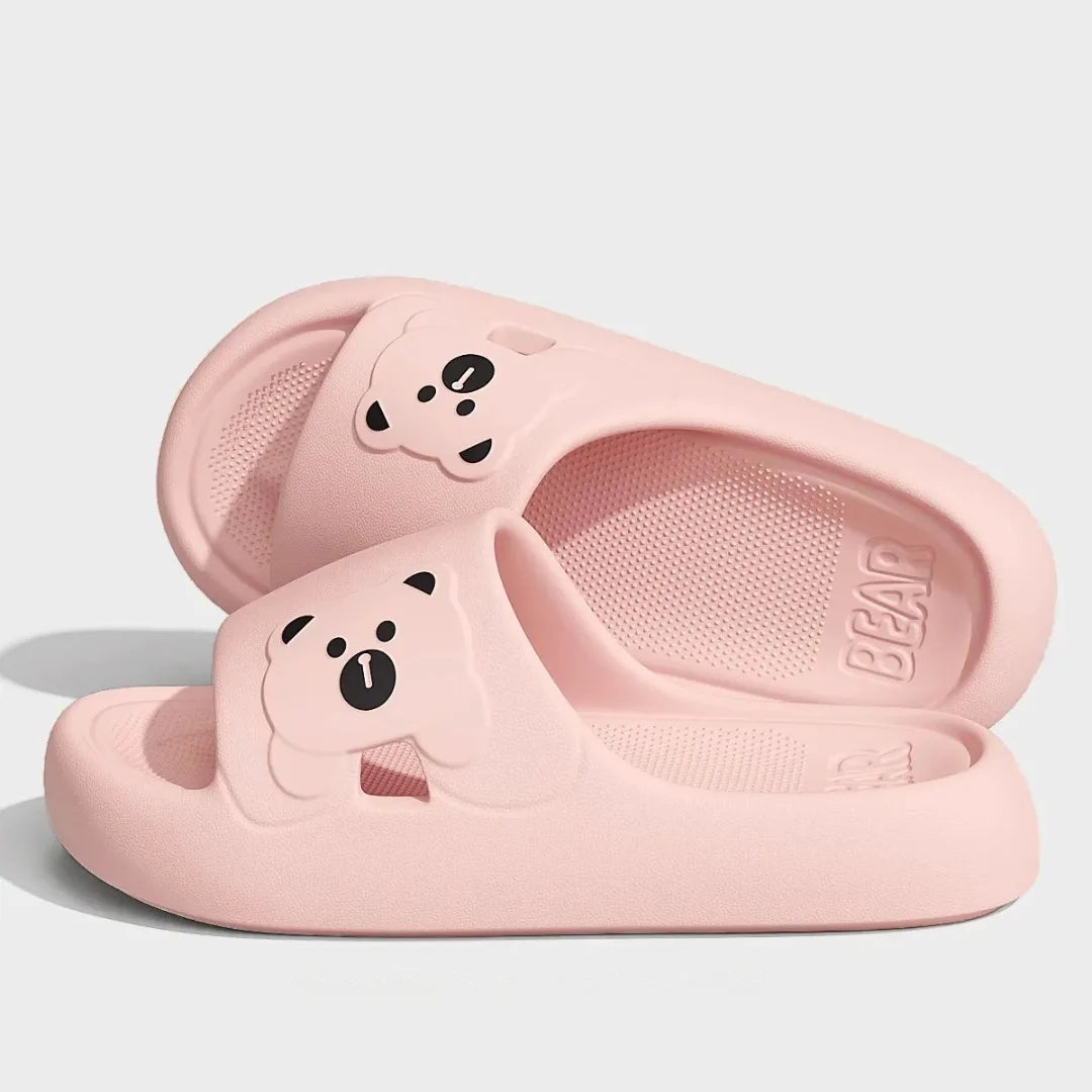 EVA Unisex Slippers Cute Bear Cartoon Home Slippers