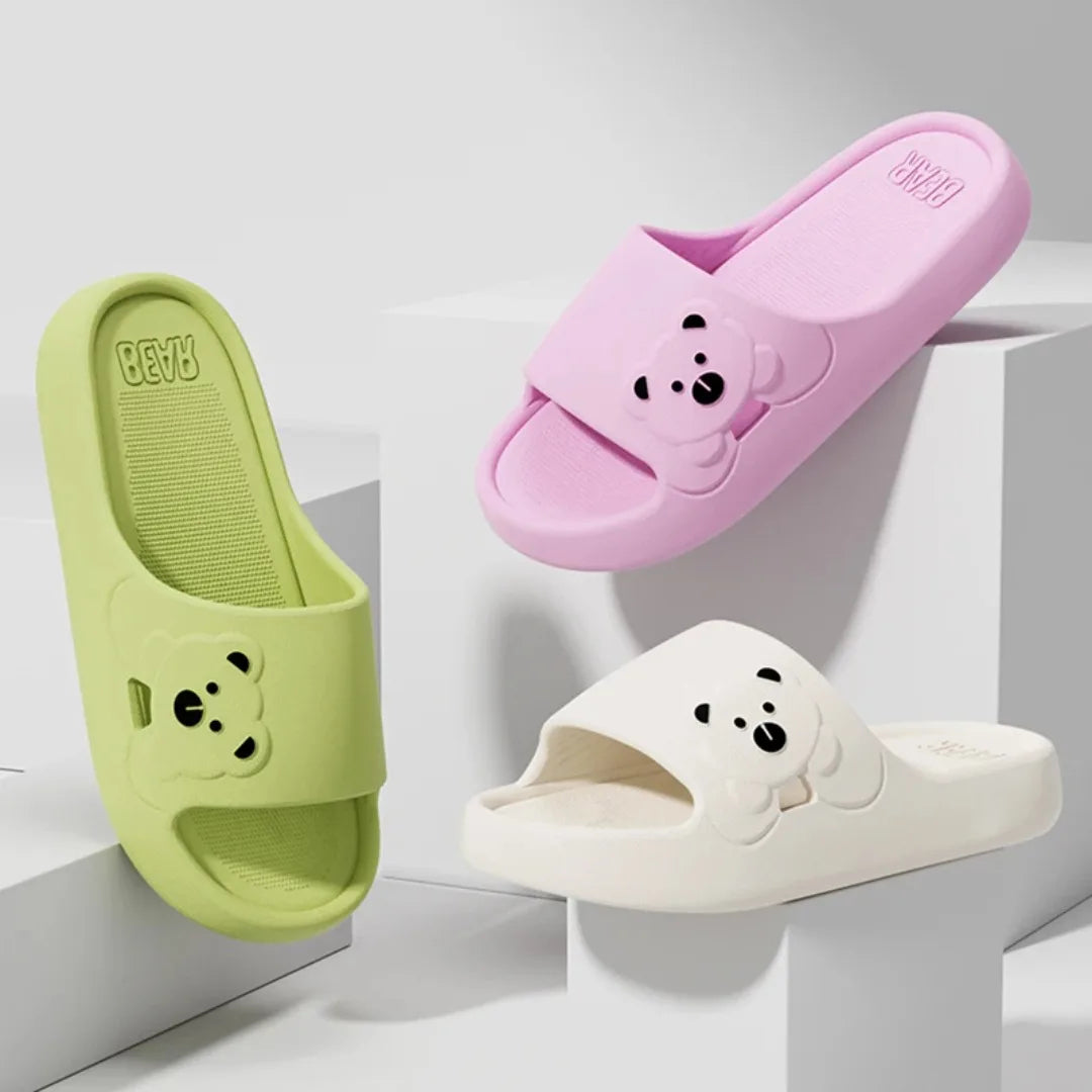 EVA Unisex Slippers Cute Bear Cartoon Home Slippers