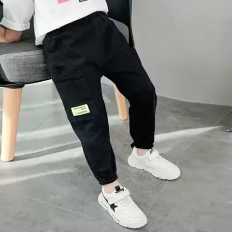 Boys Summer Thin Long Pants Anti-mosquito Loose