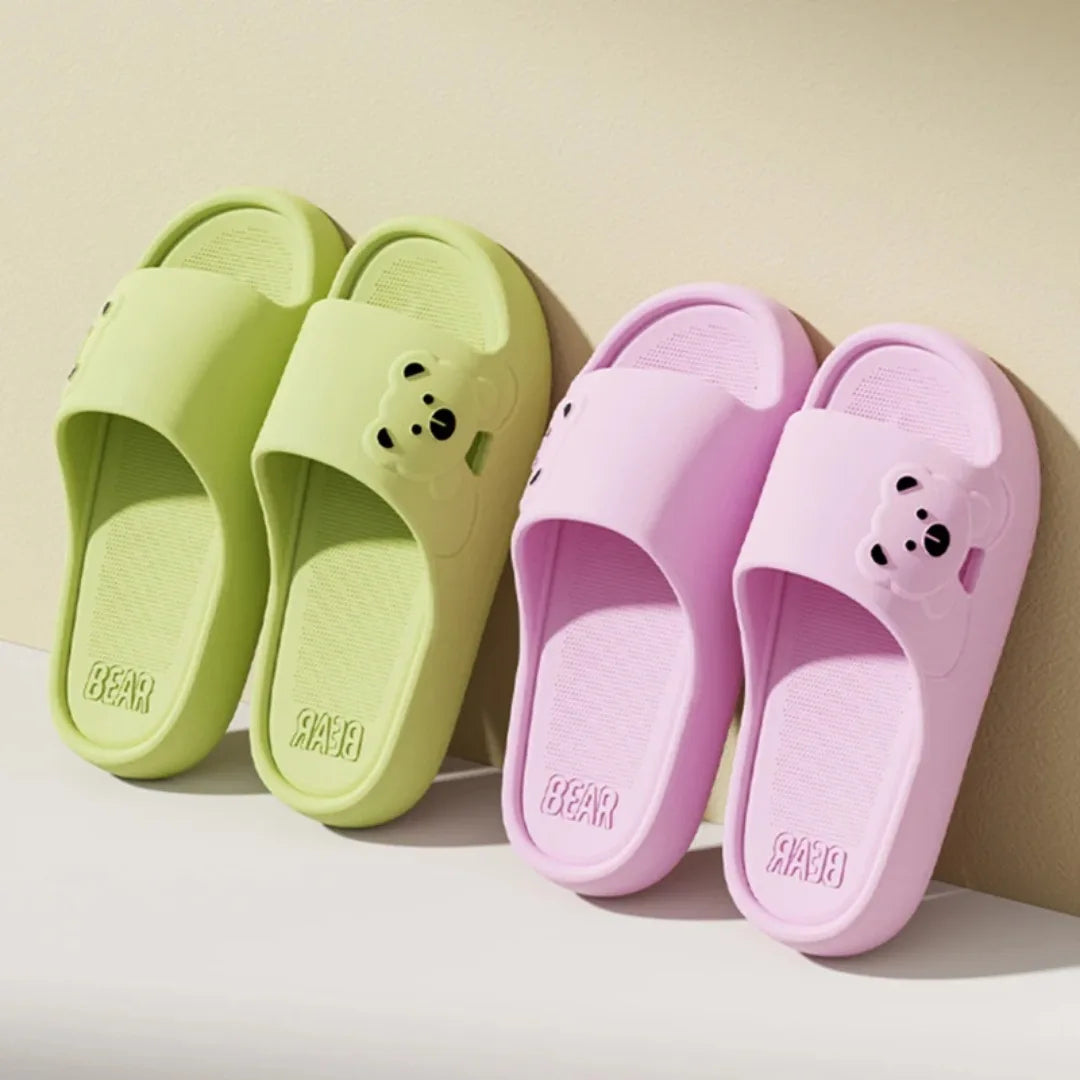 EVA Unisex Slippers Cute Bear Cartoon Home Slippers
