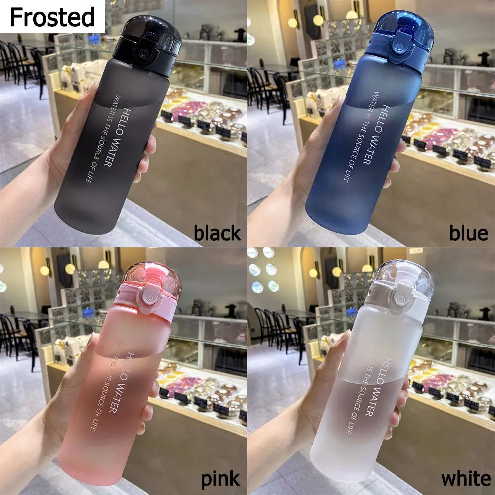Sports Transparent Water Bottle 780ml Portable Gym Travel