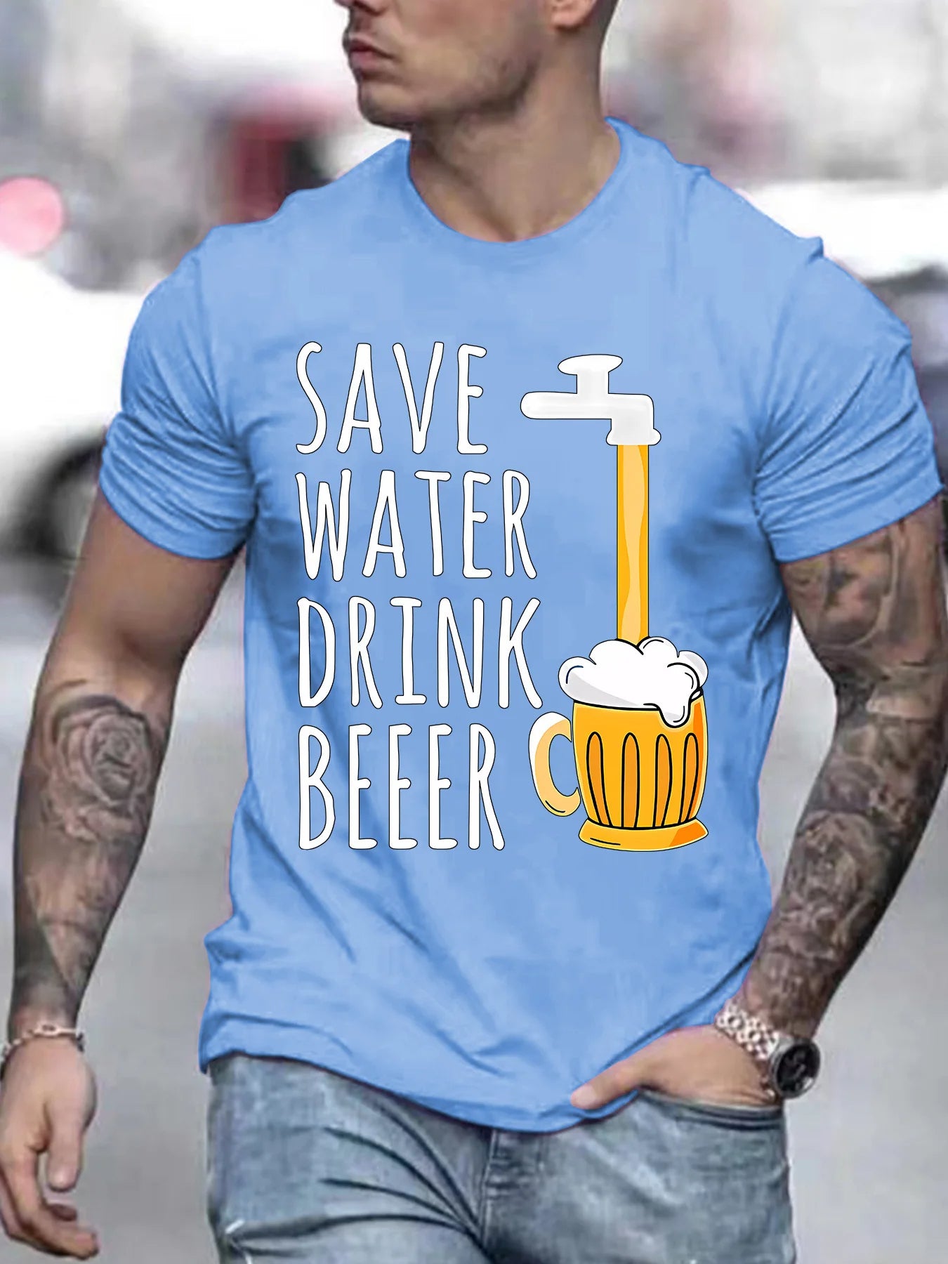 Men's Clothes Dark Gray T-Shirt Summer Short