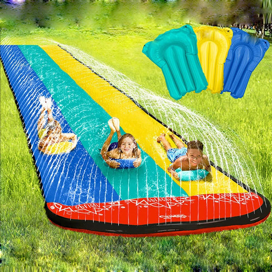 Inflatable Lawn Water Spray Slide Summer Swimming Pool