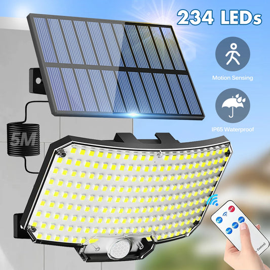 Solar Lights Outdoor 234LED