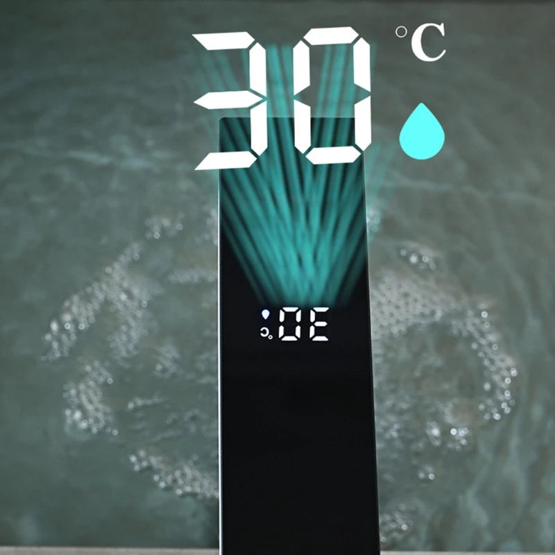 Intelligent LED Bathroom Faucet Digital