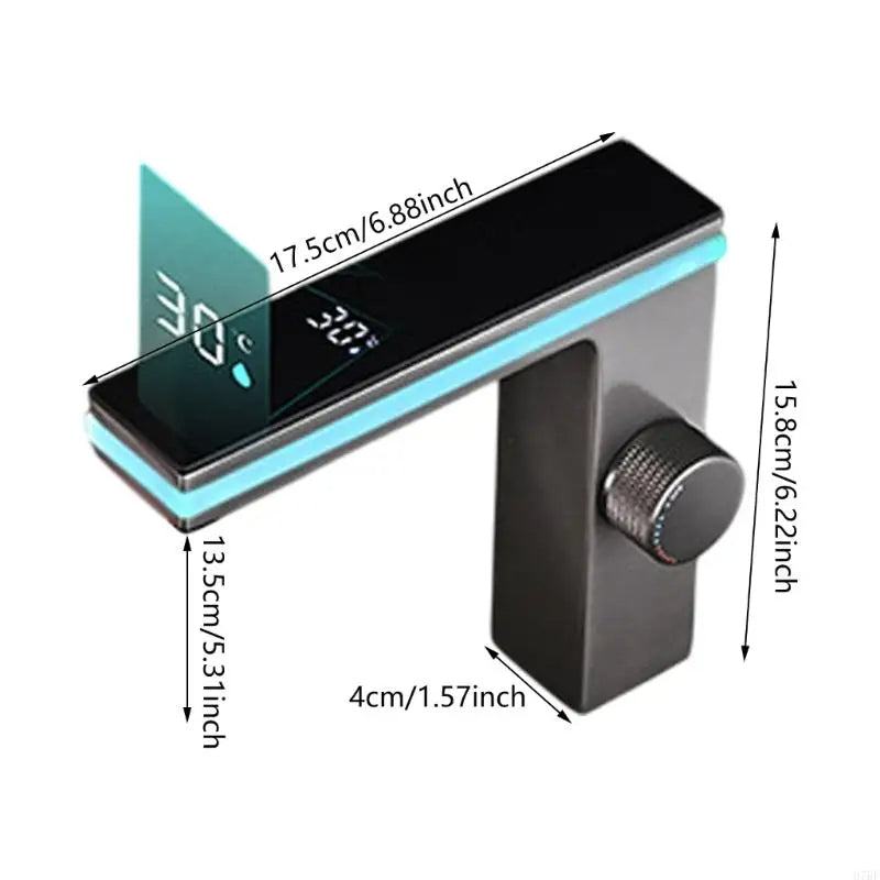 Intelligent LED Bathroom Faucet Digital