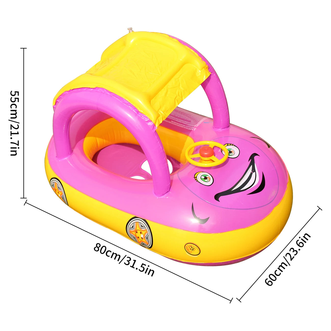 Car shape Toddler pool floats,Baby Swimming